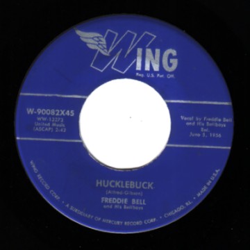 FREDDIE BELL & THE BELLBOYS - Rompin' And Stompin' / The Hucklebuck - 45T (SP 2 titres)