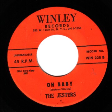 THE JESTERS - The Plea / Oh Baby - 45T (SP 2 titres)